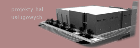 Projekty hal usługowych
